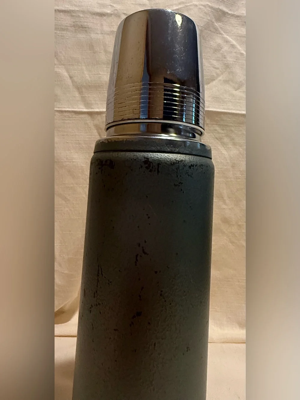 Vintage Stanley Thermos  Olive Green Stainless Steel “WILL NOT BREAK” - Picture 17 of 17